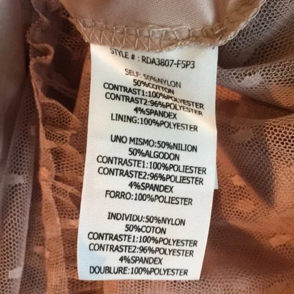 NWT Anthropologie Floral Lace Dress Tulle … - Picture 6 of 7